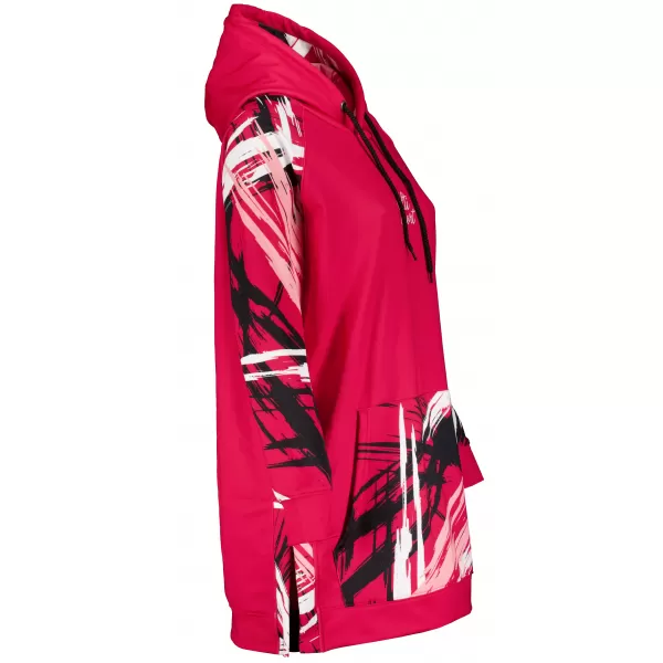  Ženski funkcionalni produljeni sweatshirt premium ALTISPORT VOJ/ALW039MI03 VIVA MAGENTA 