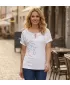 Ženska majica kratkih rukava ALTISPORT DAFFY BIJELA