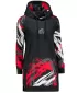 Ženski funkcionalni produljeni sweatshirt premium ALTISPORT VOJ/ALW039MI03 CRNO/CRVENO
