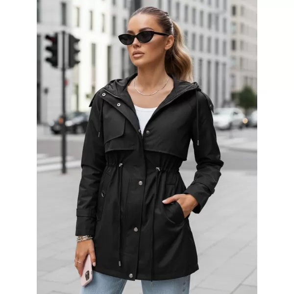  Ženska parka DSTREET BRENS BLACK Dstreet1 