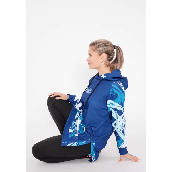 Ženski funkcionalni produljeni sweatshirt premium ALTISPORT VOJ/ALW039MI03 NAVIKE 