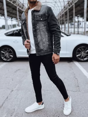 Muška traper jakna DSTREET tx4725 CRNI