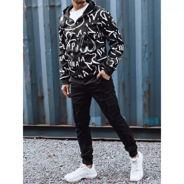  Muška dukserica DSTREET BX5809 CRNI 