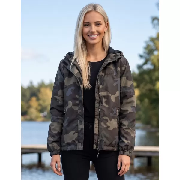  Ženska jakna BRANDIT BD33114 TAMNOCAMO 