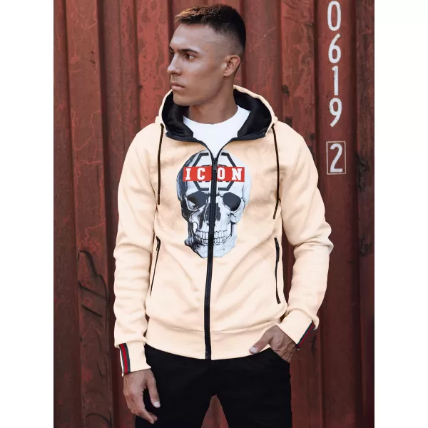  Muška dukserica DSTREET BEŽ 