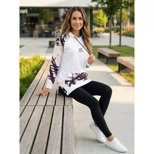  Ženski funkcionalni produljeni sweatshirt premium ALTISPORT VOJ/ALW039MI03 BIJELA 