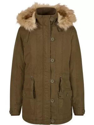 Ženska parka BRANDIT BD33121 MASLINA