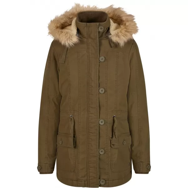  Ženska parka BRANDIT BD33121 MASLINA 