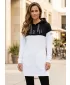 Ženski sweatshirt KIXMI TIARA BIJELA
