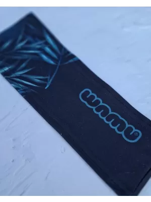 Dječja sportska traka za glavu MONSTERA BLACK WAMU