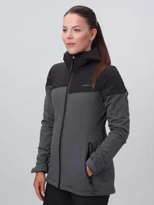 Ženska softshell jakna LOAP LUDYSA TAMNOSIVA