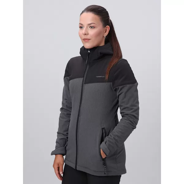  Ženska softshell jakna LOAP LUDYSA TAMNOSIVA 