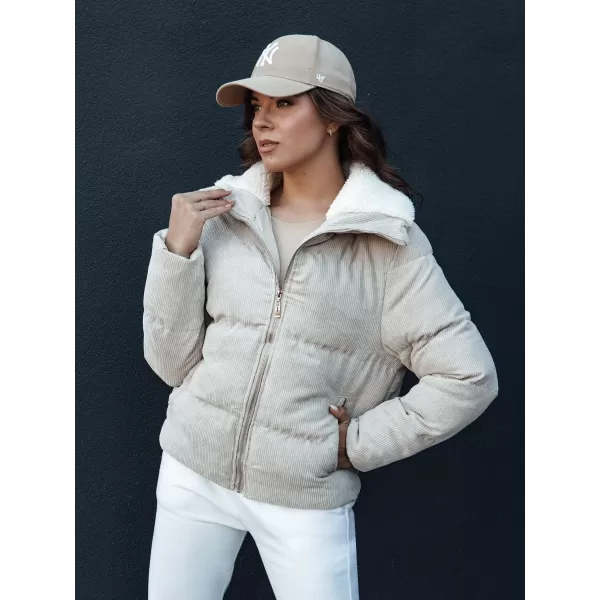  Ženska jakna DSTREET TRENDYGLAM TY4358 BEŽ 
