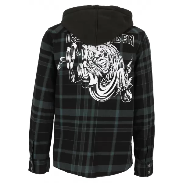  Muški sweatshirt BRANDIT IRON MAIDEN BD61048 CRNO/ZELENO 