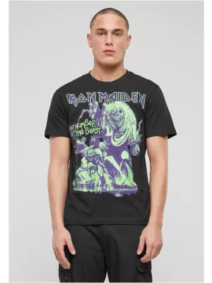 Muška majica kratkih rukava BRANDIT IRON MAIDEN BD61050 CRNA
