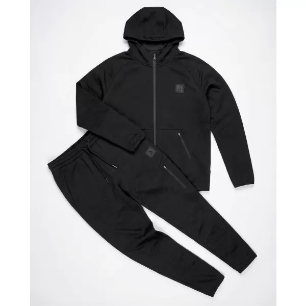  Muški sweatshirt ALTISPORT DANIS CRNA 