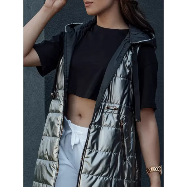  Prsluk DSTREET PIXIECODE TY4437 TAMNO SIVA 
