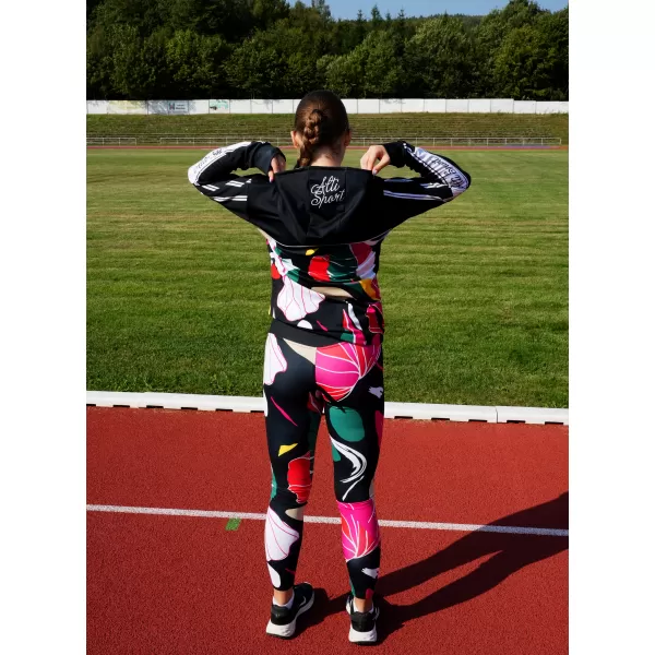  Ženska vrhunska funkcionalna majica ALTISPORT VOJ/ALW042MI01 CRNA 