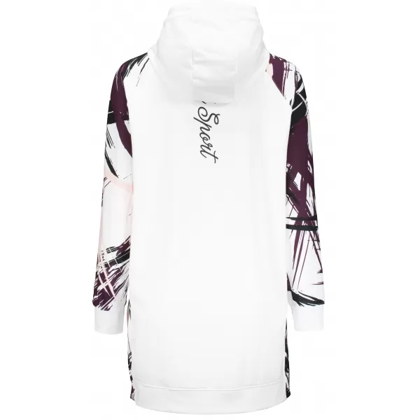  Ženski funkcionalni produljeni sweatshirt premium ALTISPORT VOJ/ALW039MI03 BIJELA 