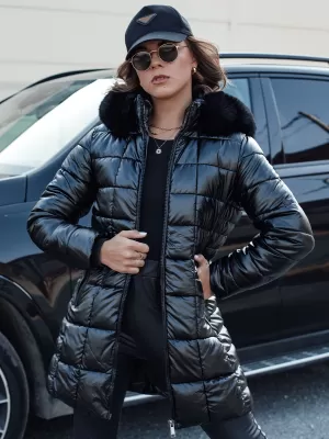 Ženski kaput DSTREET WINTERZIP BLACK Dstreet1