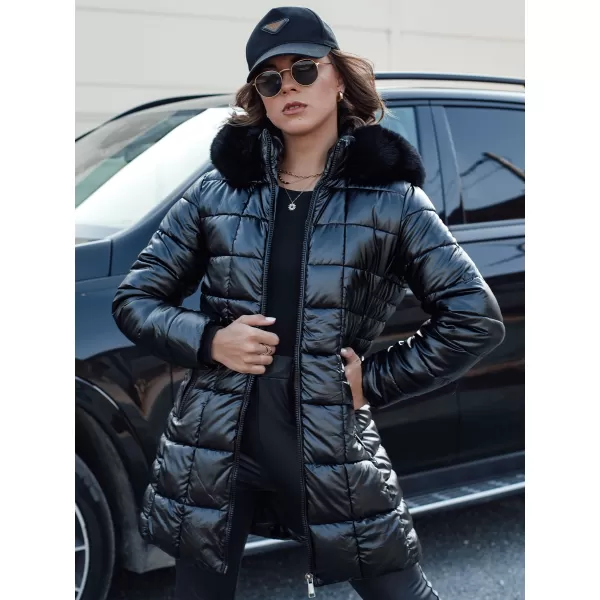  Ženski kaput DSTREET WINTERZIP BLACK Dstreet1 