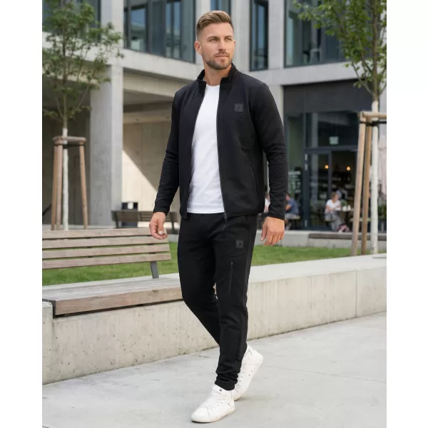  Muški sweatshirt ALTISPORT DAN CRNA 