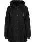 Ženska parka BRANDIT BD33122 CRNA