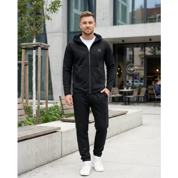  Muški sweatshirt ALTISPORT DANIS CRNA 