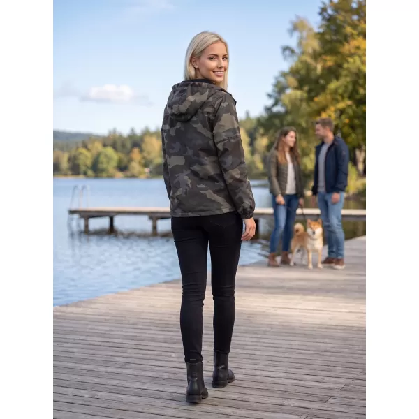  Ženska jakna BRANDIT BD33114 TAMNOCAMO 