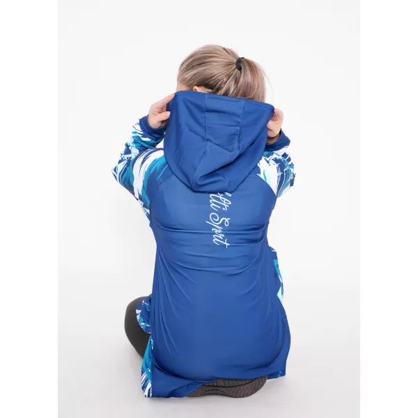  Ženski funkcionalni produljeni sweatshirt premium ALTISPORT VOJ/ALW039MI03 NAVIKE 