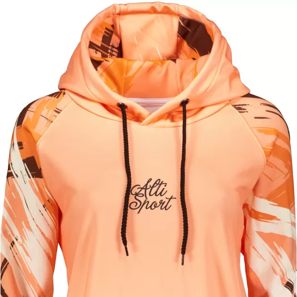  Ženski funkcionalni produljeni sweatshirt premium ALTISPORT VOJ/ALW039MI03 NARANČASTA 