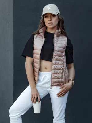 Prsluk DSTREET STYLISHZ TY4449 RUŽIČASTI
