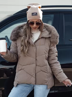 Ženska jakna DSTREET FIXMIX BEŽ