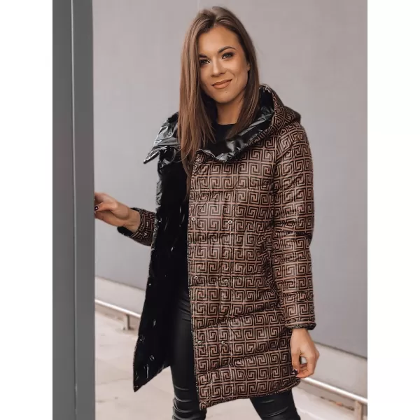  Ženska jakna DSTREET DELSY LONG TY3481 CRNI 