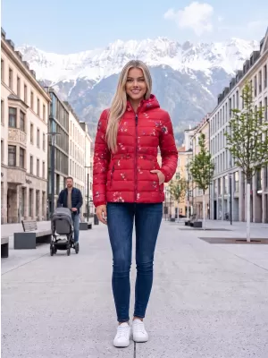 Ženska jakna ALTISPORT DARCIA CRVENA