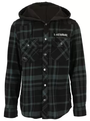 Muški sweatshirt BRANDIT IRON MAIDEN BD61048 CRNO/ZELENO