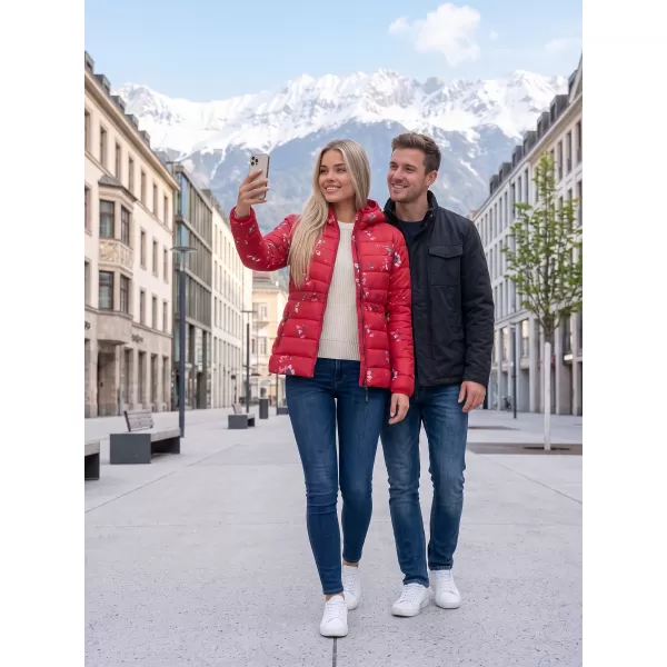  Ženska jakna ALTISPORT DARCIA CRVENA 