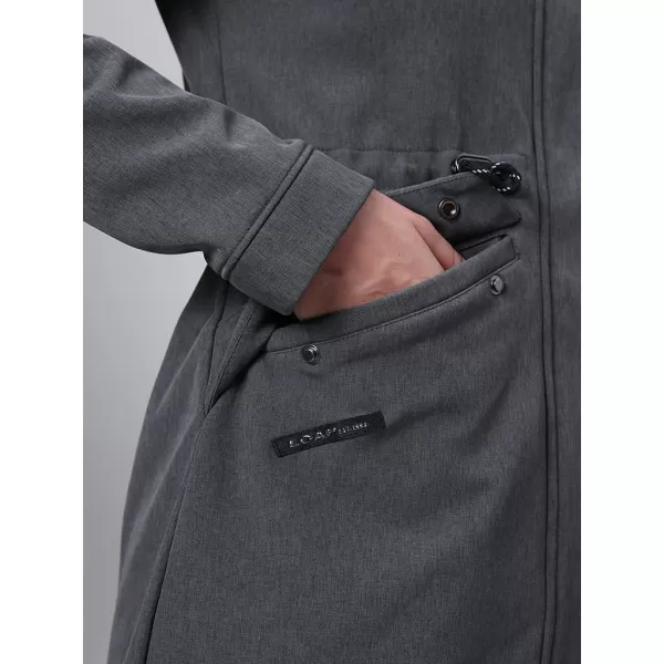  Ženski softshell kaput LOAP LUNARA TAMNOSIVA 