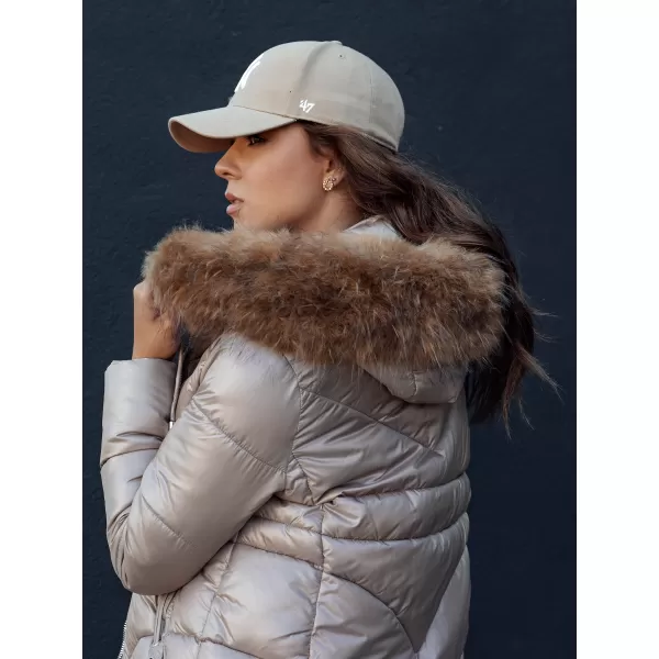  Ženska jakna DSTREET WINTERCHIC KARAMELA 