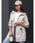 Ženska jakna DSTREET STYLE QUEEN TY4394 SVIJETLO SIVE BOJE