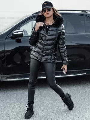 Ženska jakna DSTREET MIRIAL ty4574 CRNI