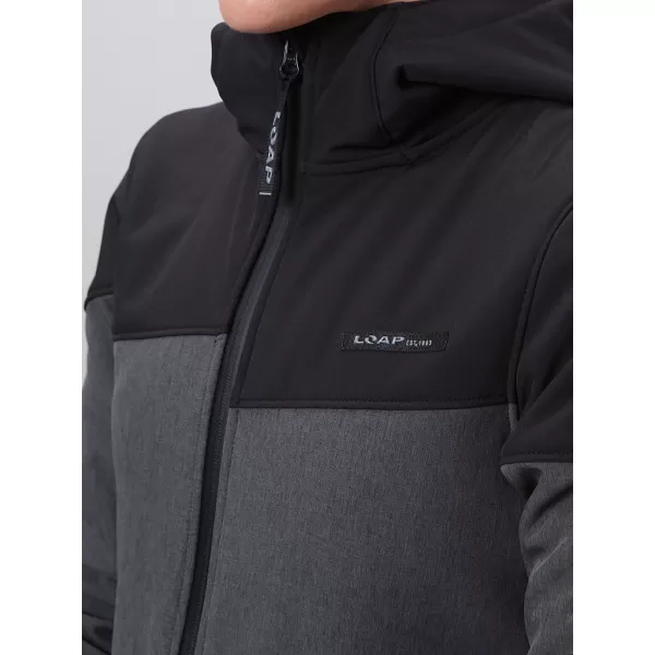  Ženska softshell jakna LOAP LUDYSA TAMNOSIVA 