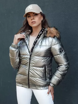 Ženska jakna DSTREET MELANI TAMNO SIVA