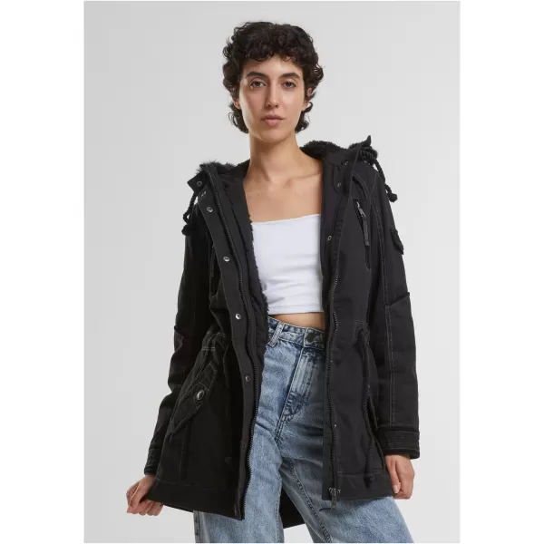  Ženska parka BRANDIT BD33122 CRNA 