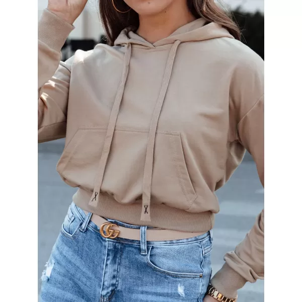  Ženska majica DSTREET TRENDHOOD BY1311 KARAMELA 