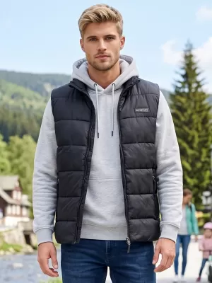 Muški prsluk ALTISPORT DAMAN CRNA