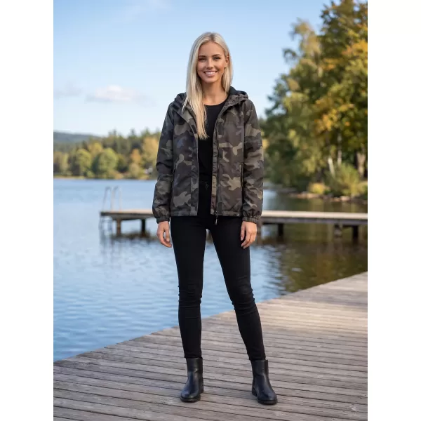  Ženska jakna BRANDIT BD33114 TAMNOCAMO 