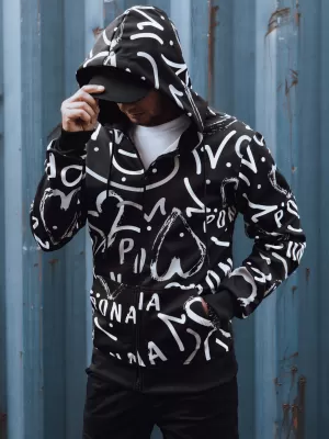 Muška dukserica DSTREET BX5809 CRNI