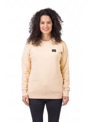 Ženski sweatshirt HANNAH MOLY BH BIJELJENI PIJESAK