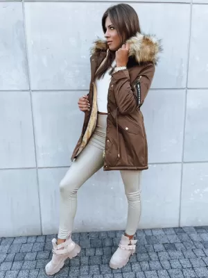 Ženska jakna DSTREET VIXEN TY3871 KARAMELA